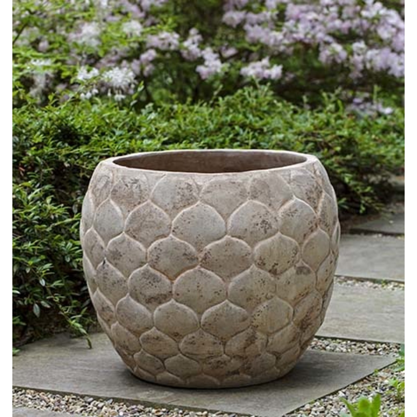Campania Pina Neutral Terracotta Planter - Small 11.75″ x 9.75″