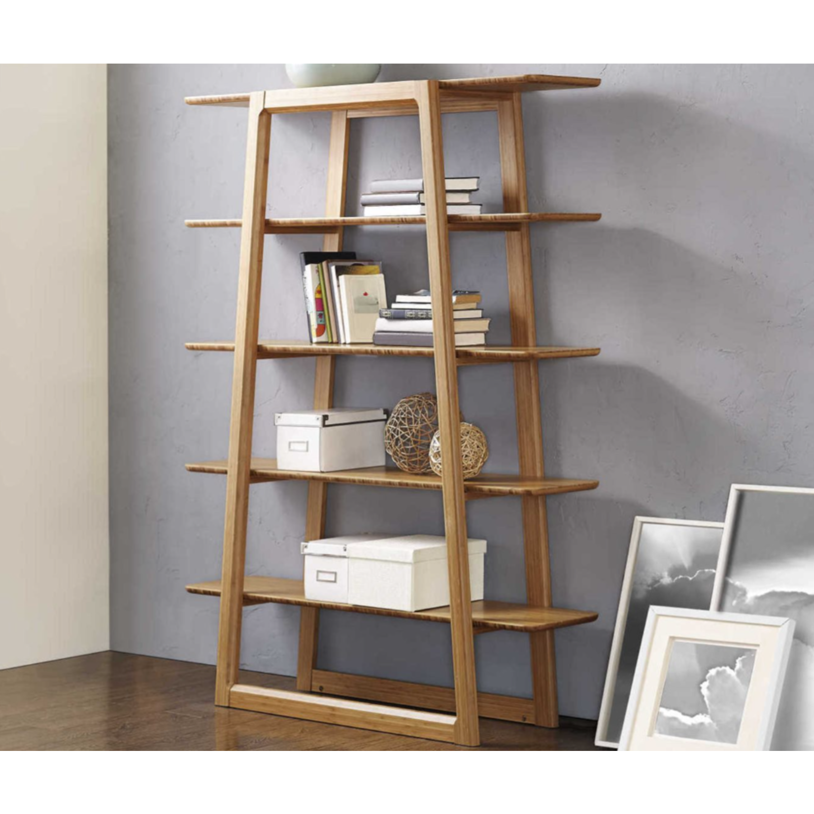 Greenington, LLC Currant Bookshelf in Caramelized Bamboo