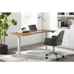 Greenington, LLC Ascent High Low Desk Amber Bamboo