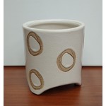 Napa Home and Garden Finn Beige Cache Pot Small 3.75 x 4.25