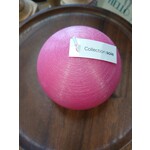 Point a la Ligne Sphere #3 Peony Candle