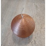 Point a la Ligne Sphere #2 Copper Candle