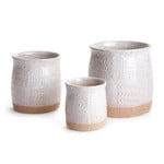 Napa Home and Garden Amory Mid-Century Cachepot - Small 4" x 4"