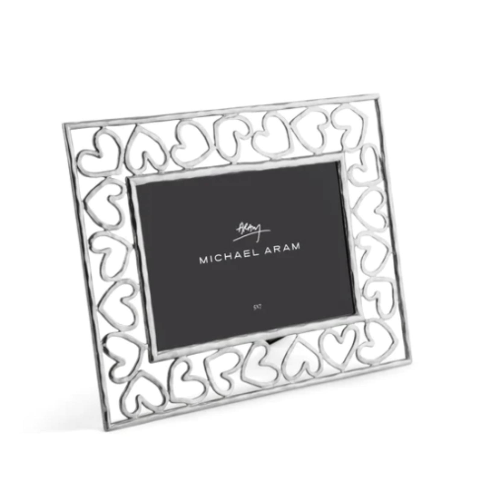 Michael Aram Heart Photo Frame 5x7 Silver