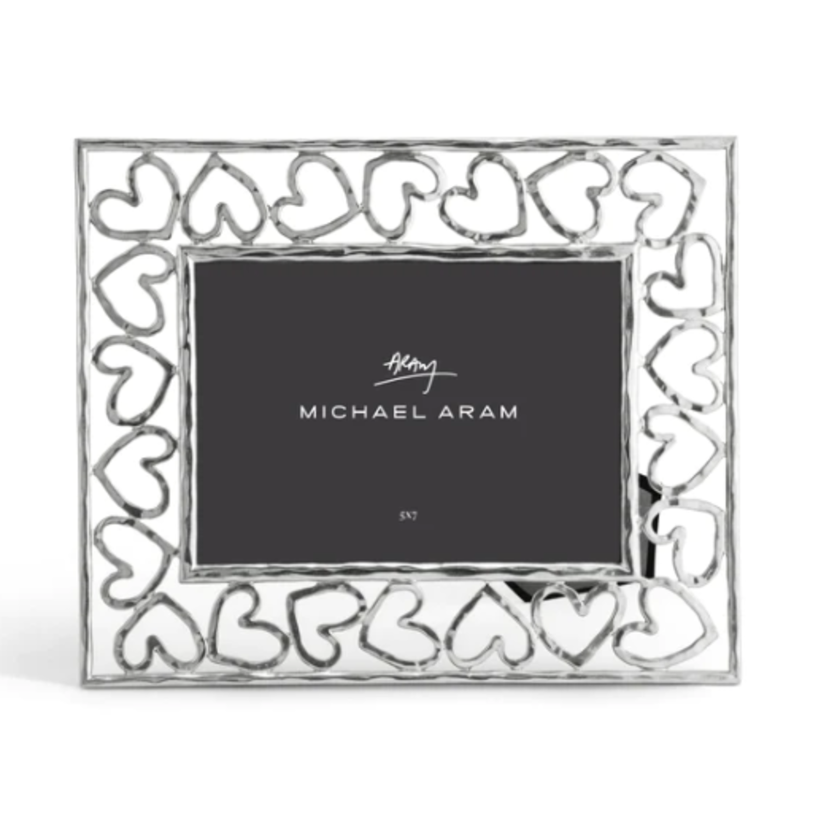 Michael Aram Heart Photo Frame 5x7 Silver