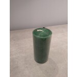 Point a la Ligne Large Pillar Green Candle