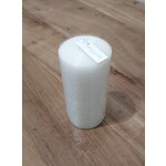 Point a la Ligne Large Pillar Linen Candle