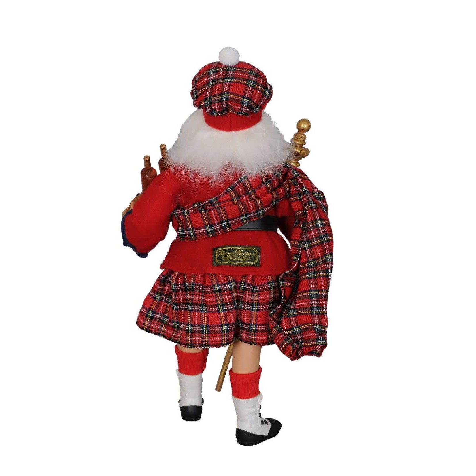 Karen Didion Originals Scottish Santa