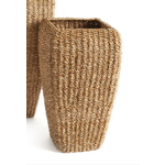 Napa Home and Garden Seagrass Tall Square Planter Small