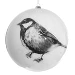 Shishi LLC Great Tit Bird Lightweight Ball Ornament 8"