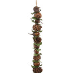 Shishi LLC Pinecone, Acorn & Leaf Rustic Garland