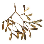 Shishi LLC Mistletoe Decor- Gold Metal