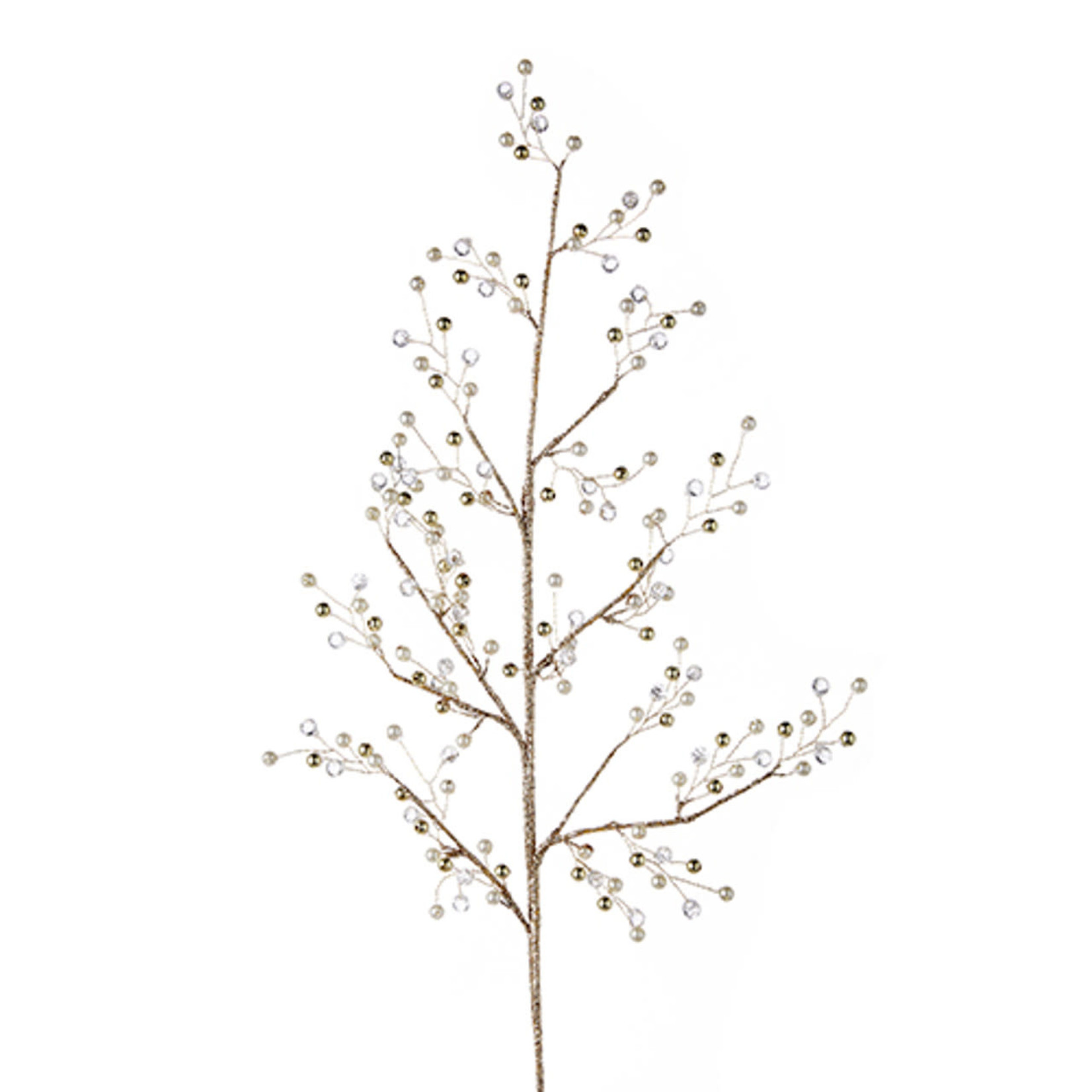 Raz 39.5 White Berry Christmas Tree Spray, Raz Imports