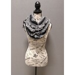 2CHIC Ruched Stretch Scarf