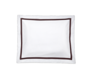 Lowell Euro Sham Chocolate - Designer