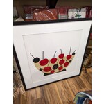 Loloi Inc Cherri Hand Knotted Artwork in Black Frame