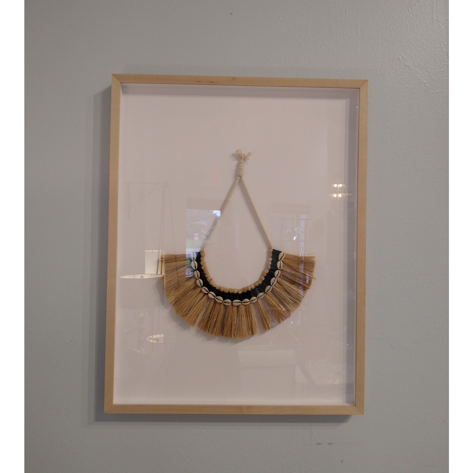 Loloi Inc Raeni Natural Wood Framed Artwork