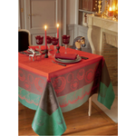 Garnier Thiebaut Christmas Forest Red Tablecloth