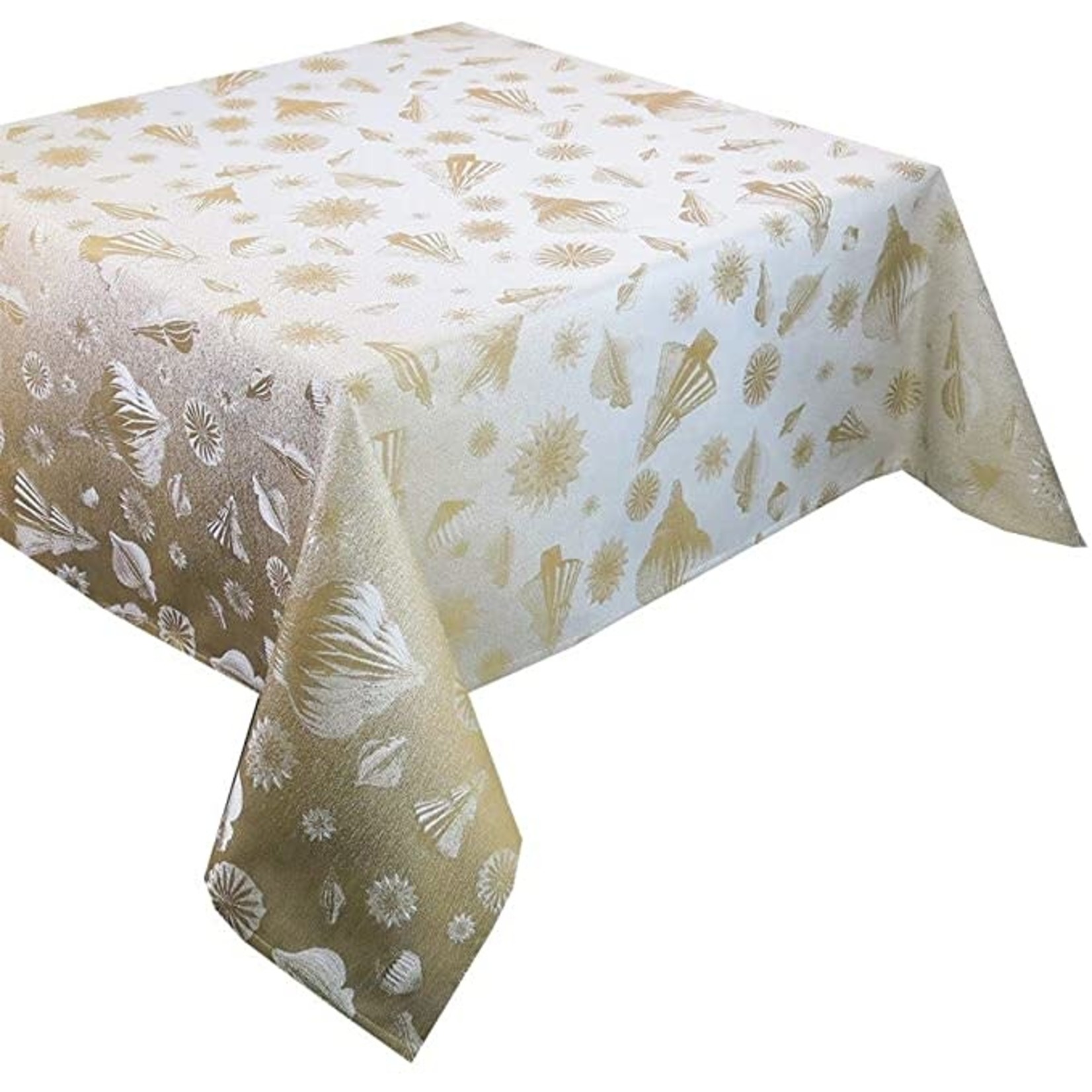Garnier Thiebaut Mille Merry Gold Cotton Tablecloth