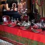 Garnier Thiebaut Noel Baroque Cotton Tablecloth