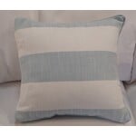 Four Seasons Furniture Cabana Sky Striped Throw Pillow 17"x17"
