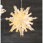 Texxture Flurry LED Snowflake Holly Ornament