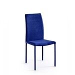 Bellini Modern Living Luca Dining Chair Dark Blue