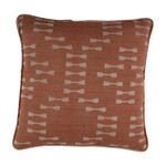Gabby Paddle Stripe Terracotta 20x20 Pillow