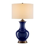 Currey & Company Lilou Blue Table Lamp
