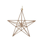 Shishi LLC Wire Star Rose Gold Ornament