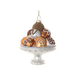 Katherine's Collection Glass Chocolate Mix on Stand Ornament
