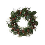 Shishi LLC Cone Magnolia Olive Fir Wreath