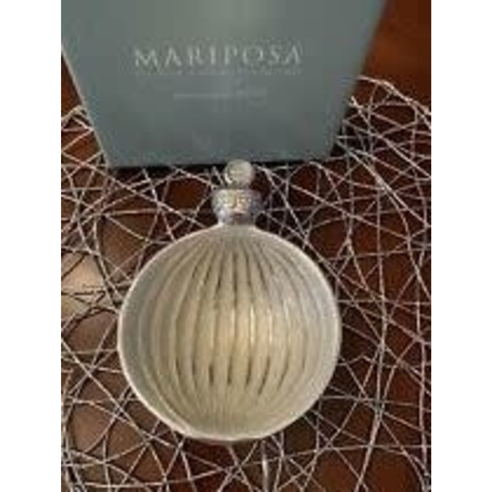 Mariposa Traditions Ornament Candy Dish White