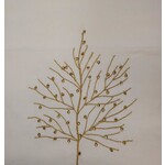 Saro Trading Company Xmas Tree Gold Table Runner