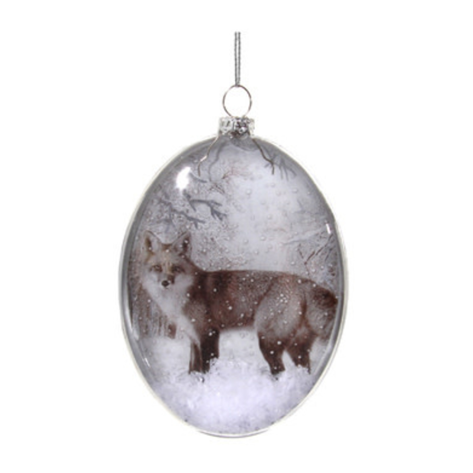 Shishi LLC Glass Medallion Ornament