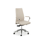 Hancock & Moore LLC Blade Channeled Swivel Tilt Chair Vista White Class 3