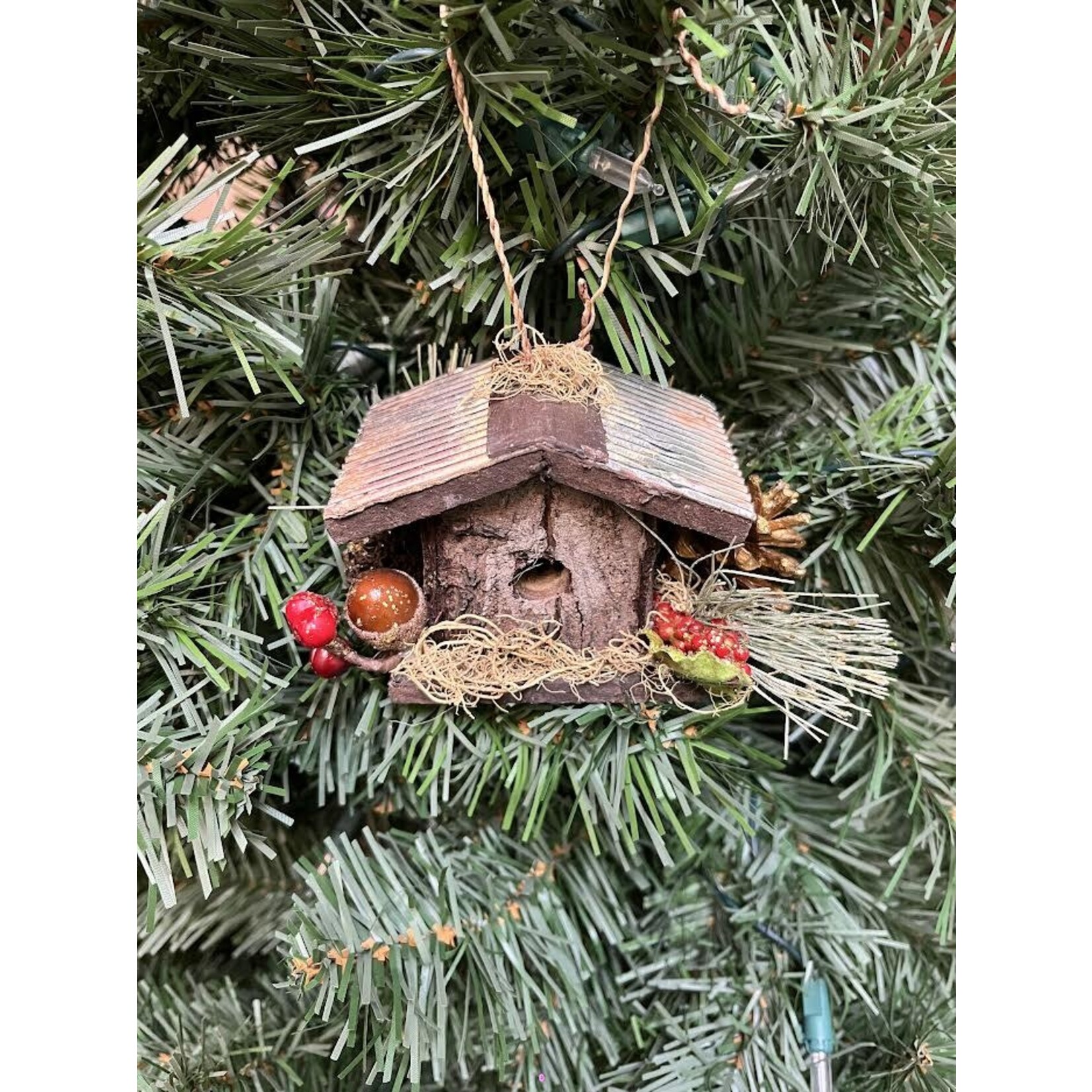 Katherine's Collection Twiggy Knoll Birdhouse Ornament