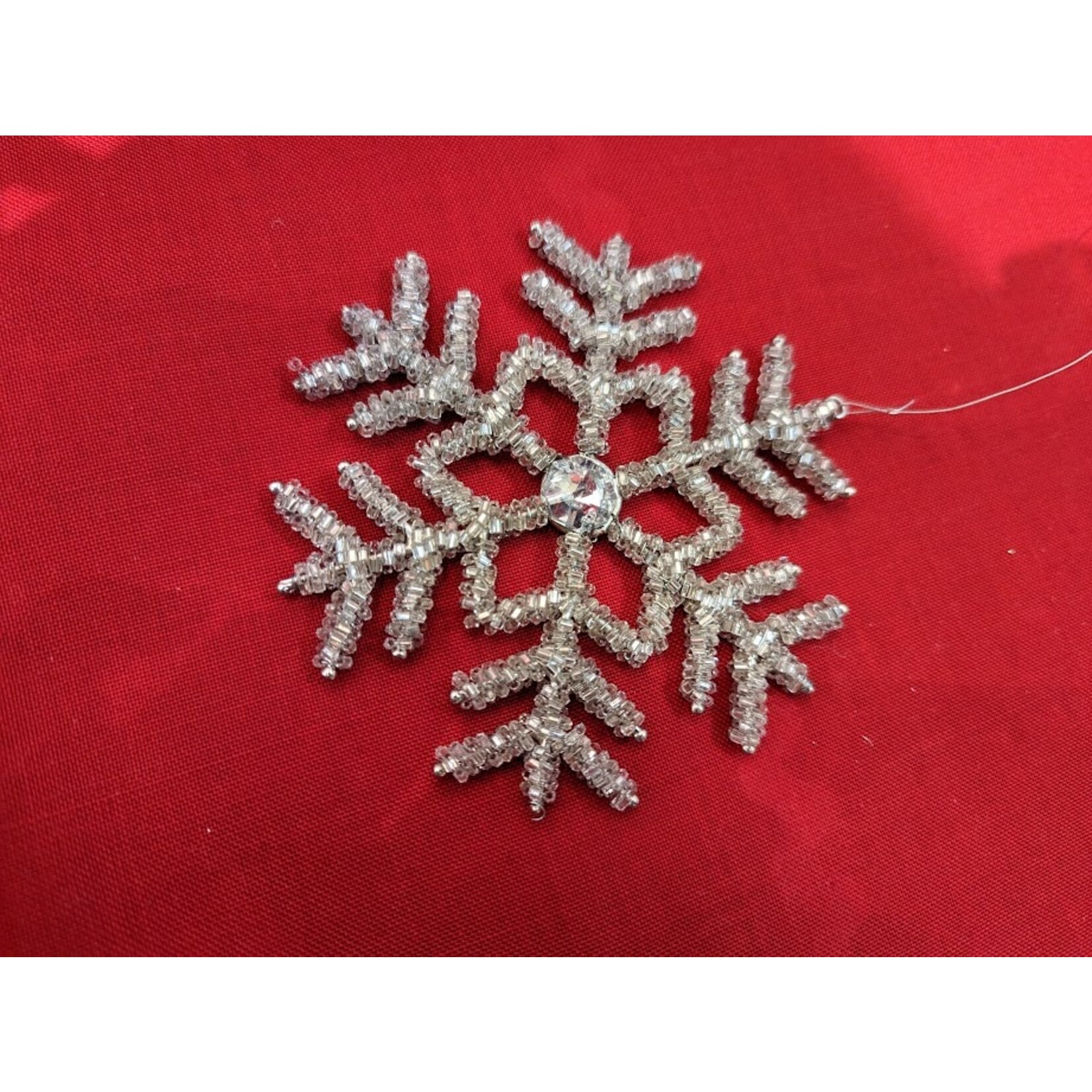 Two's Company Snowflake Ornament Small