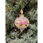 Katherine's Collection Porcelain Rose Bauble Small Ornament