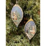 Peter Priess Christmas Ornament Drop Church Large