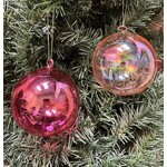 Katherine's Collection Glass Iridescent Ball Ornament