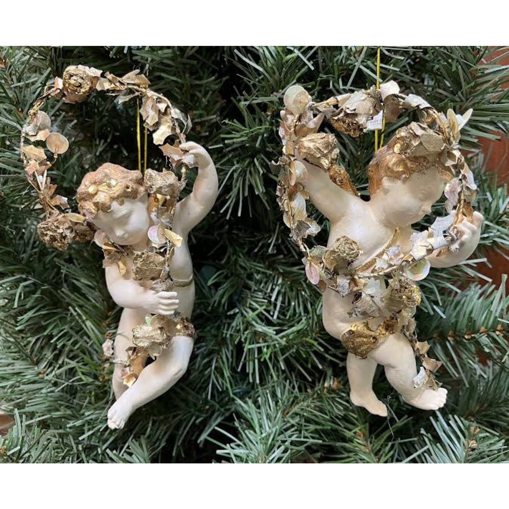 Katherine's Collection Cherub Garland Ornament