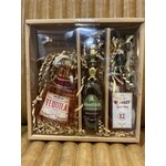 RAZ Imports Box of 3 Bottled Spirits Glass Ornaments