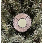 Chehoma Beaded Christmas Ornament with Mirror 4"
