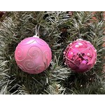 Two's Company Pink Ornament- Medium