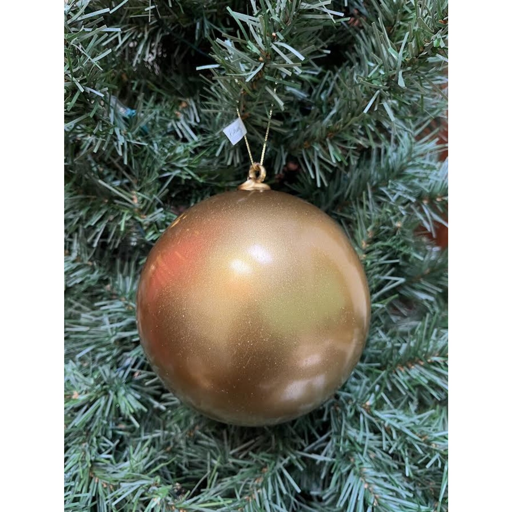 Katherine's Collection Gold Journey Glass Ball Ornament