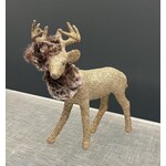 Sherri's Designs Deer with Dark  Fur Small Silver