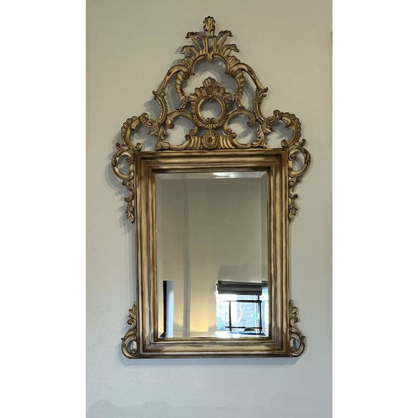 La Barge Carved Antique Mirror