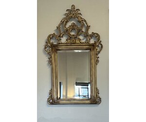 La Barge Carved Antique Mirror - Designer's Studio