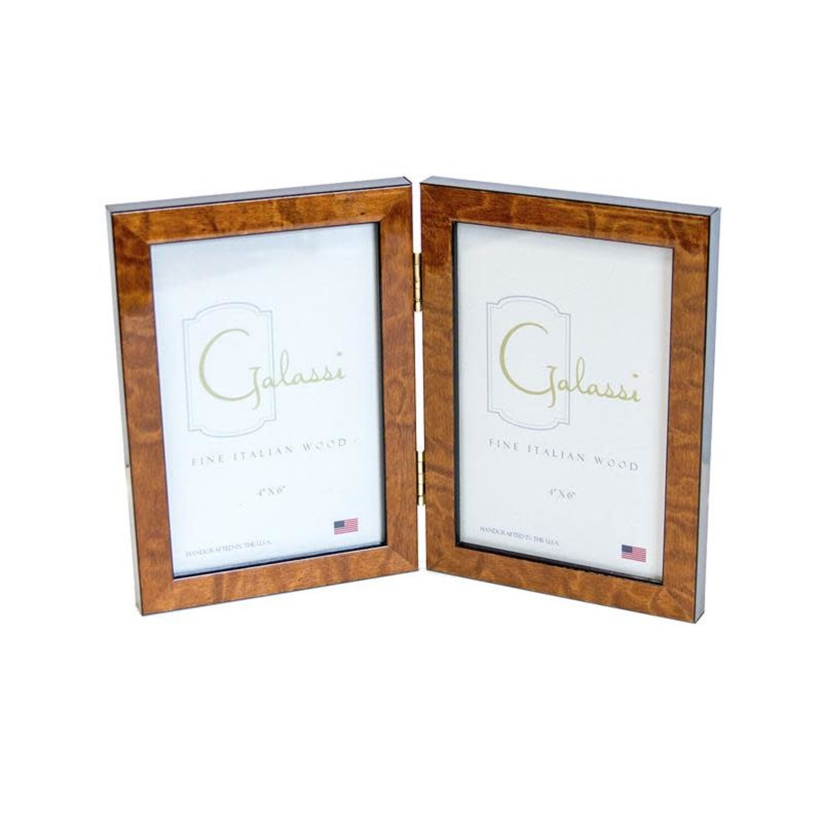 F.G. Galassi Vertical Double Cashmere Frame 4x6